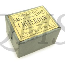 British/Canadian package which contains 10 smaller boxes of 'Criterion' Wooden Safety Matches