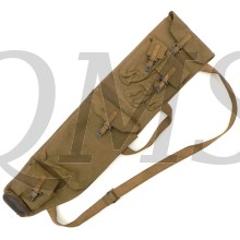Canadian Bren Gun Spare Barrel Carrier. Nicely marked with a Canadian Broad-Arrow, the pouch is not visible dated. Nice example in good used condition!