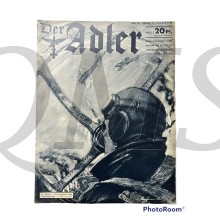 Zeitschrift Der Adler Heft 18, 17 Oktober 1939  (Magazine Der Adler no 18, 17 Oktober 1939)