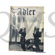 Zeitschrift Der Adler Heft 7, 16 Mai 1939  (Magazine Der Adler no 7,  16 mei 1939)