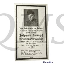 Gefreiter Johann Kumpf 