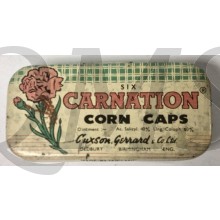 Carnation Corn Caps tin