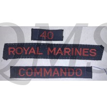 Cash strip 40 Royal Marine Commando