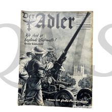 Zeitschrift Der Adler Heft 11,  11 juli  1939  (Magazine Der Adler no 11,  11 juli 1939)