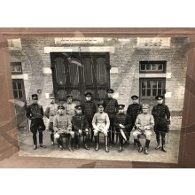 Groep officieren Landmacht en politie troepen 1920