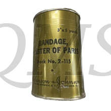 WW2 US Army Medical Department "PLASTER OF PARIS" bandage