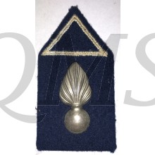 Kraag embleem Korps Kon Marechaussee opleiding Reserve Officier