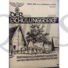 Der Schulungsbrief  April 1935 II jahrgang 4. Folge