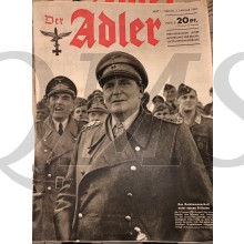 Zeitschrift Der Adler heft 1 ,5 jan  1943  (Magazine Der Adler No 1, 5 jan 1943)