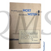 Brochure NSB ;  De gehele wereld moet hun methoden weten