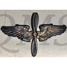 US AAF Medical RAF Collar Badge WW2