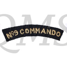 Shoulder flash 9 Commando 