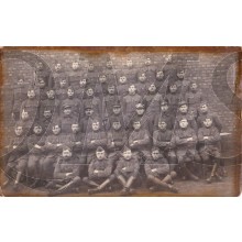 AnsichtsKarte (Mil. Postcard) 1914-18 Belgian soldiers