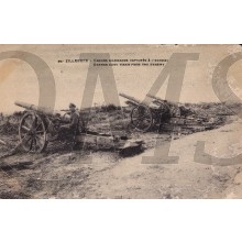 AnsichtKaart (Mil. Postcard) Zillebeeke Canons Allemands captures a l'ennemi 1917