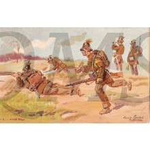 AnsichtKaart (Mil. Postcard) Armee Belge, Carabiniers