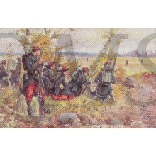 AnsichtKaart (Mil. Postcard) Infanterie de Ligne
