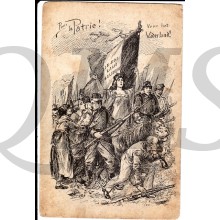 AnsichtKaart (Mil. Postcard) Pour le Patrie!