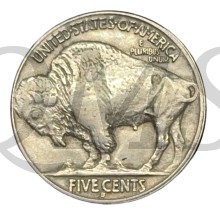 USA 1914 D 5 Cents - Buffalo - Indian Head 