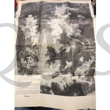 Map infantry school Fort Benning 1943