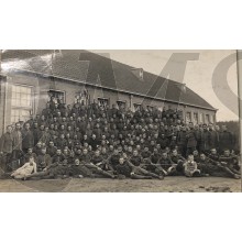 Foto groep 1e Comp 2e Bat 21 Regiment Infanterie Haarlem 1918