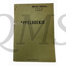 Kon Marine (Mariniers) Appelboekje 