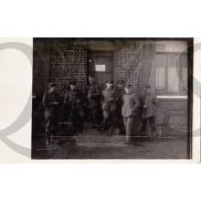 AnsichtsKarte (Mil. Postcard) 1917 4 Bay Inf soldaten 