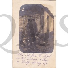 AnsichtsKarte (Mil. Postcard) 1914 111 Inf Div