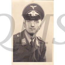 AnsichtsKarte (Mil. Postcard) NCO Luftwaffe flak
