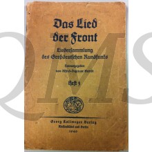WH Gesangbuch das lied der Front