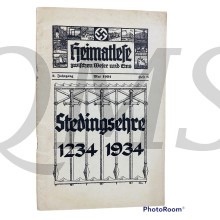 Brochure -  Heimatlese zwischen Weser und Ems. 2. Jahrgang. Mai 1934. Heft 8.