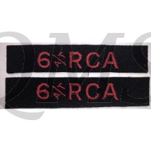 Shoulder flashes set 6 A/T RCA Canada