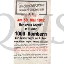 Flugblatt G.33 ENGLANDS angebot