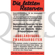 Flugblatt G.26 Die letzten Reserven