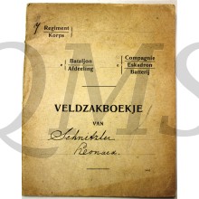 Veldzakboekje 7e Regiment