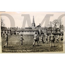 Prent briefkaart Mobilisatie 1940, Doesburg sportterrein Halve Maan