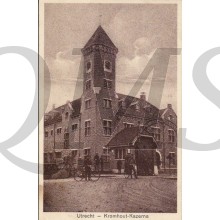 Prent briefkaart 1929 Kromhout-Kazerne Utrecht