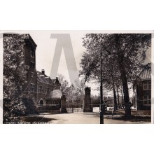 Prent briefkaart 1940 Utrecht Kazerne <<Kromhout>>
