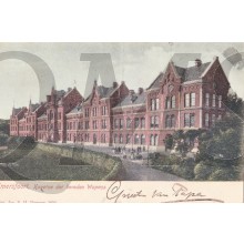 Prent briefkaart 1907 Amersfoort, Kazerne der bereden Artillerie