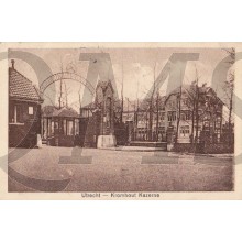 Prent briefkaart 1926 Utrecht Kromhout Kazerne