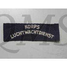 Korps Luchtwachtdienst straatnaam