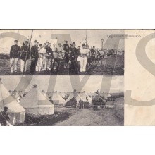 Prent briefkaart 1913Legerplaats Harskamp