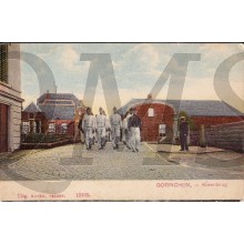 Prent briefkaart mobilisatie 1914 Korenbrug Gorinchem