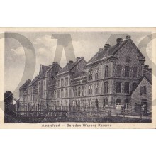 Prent briefkaart 1913 Amersfoort, bereden Wapens Kazerne