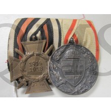 Kvk 14-18 Hungarian WWI. Commemorative medal for combatants