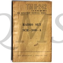 TM 11-242 Radio set SCR-300-A 1945