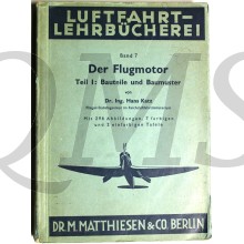 Der Flugmotor Bauteile und Baumuster