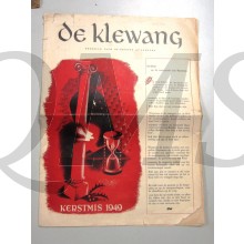 Weekblad "de Klewang" voor de troepen op Sumatra 24-12-1949 Kerstmis