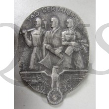 Tag der deutschen Arbeit' 1935 Tinnie (Veranstaltungsabzeichen