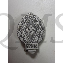 Siegernadel der HJ-Reichssportwettkämpfe 1934' (Hotler Youth Sport-Festival Badge).