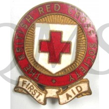  Mouse over image to zoom THE-BRITISH-RED-CROSS-SOCIETY-FIRST-AID-LARGE-ENAMEL-PIN-BADGE  THE-BRITISH-RED-CROSS-SOCIETY-FIRST-AID-LARGE-ENAMEL-PIN-BADGE Have one to sell? Sell it yourself THE BRITISH RED CROSS SOCIETY - FIRST AID -